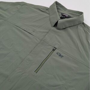 Outdoor Research Ferrosi Utility Long Sleeve Shirt‎ Mens XL Olive Green Hiking